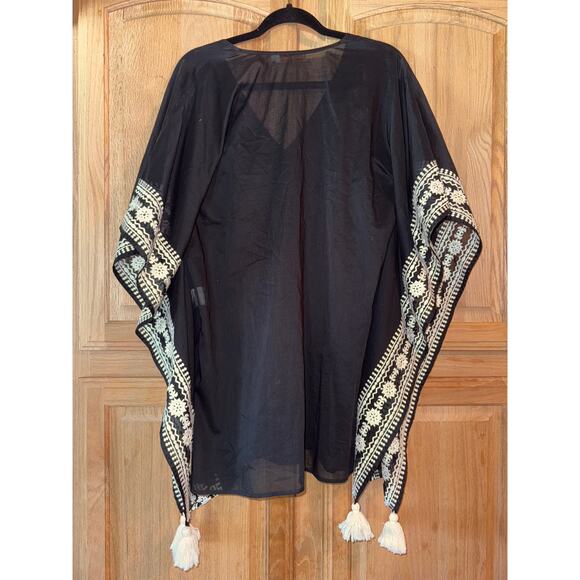 Tory Burch Ravena Beach Tunic Dress XS / S Caftan Cover up Beach Swim - Picture 3 of 10